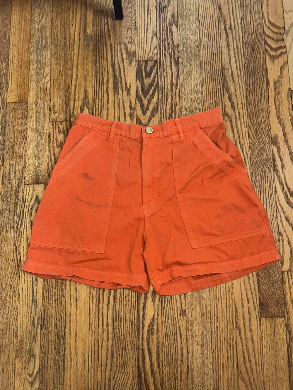 Big Bud Press Orange Work Shorts